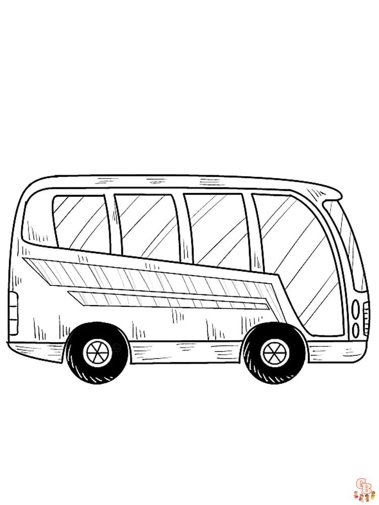 Bus Kleurplaat 37