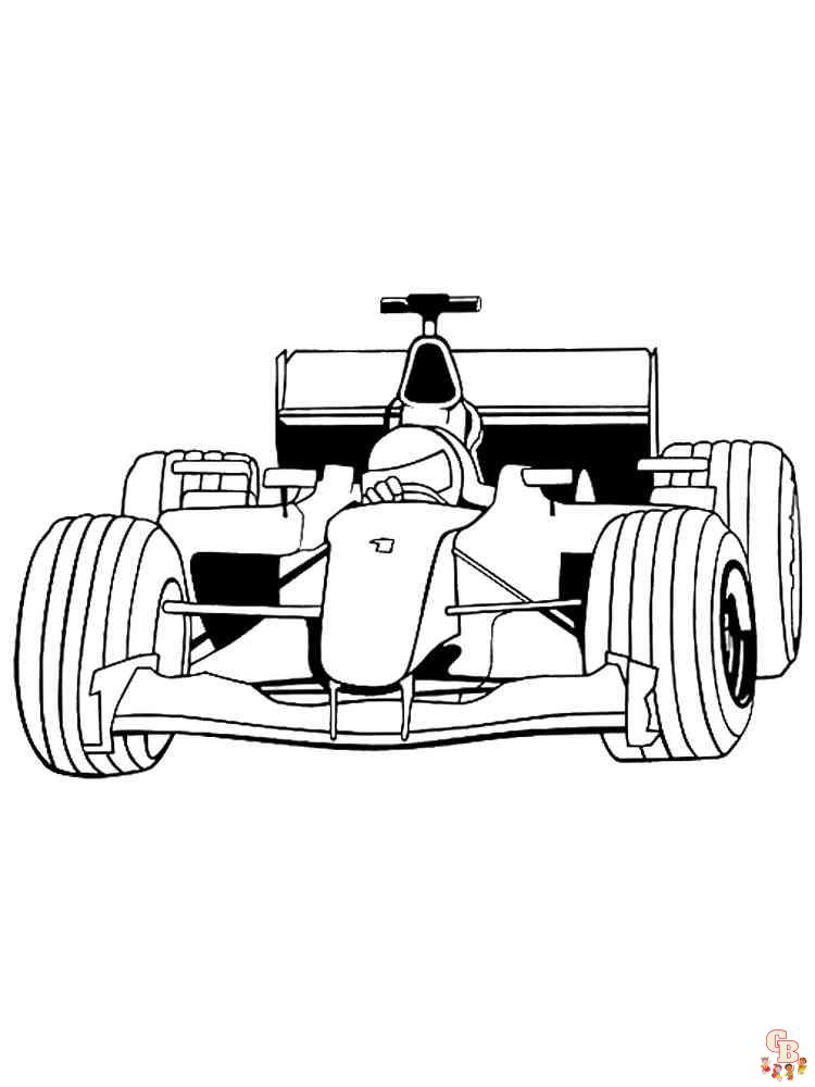 Formule 1 Kleurplaten 5