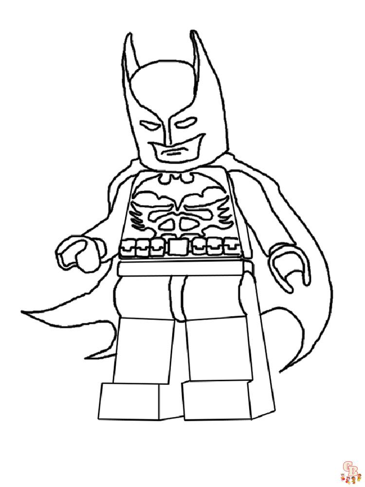 LEGO Batman Kleurplaat 10