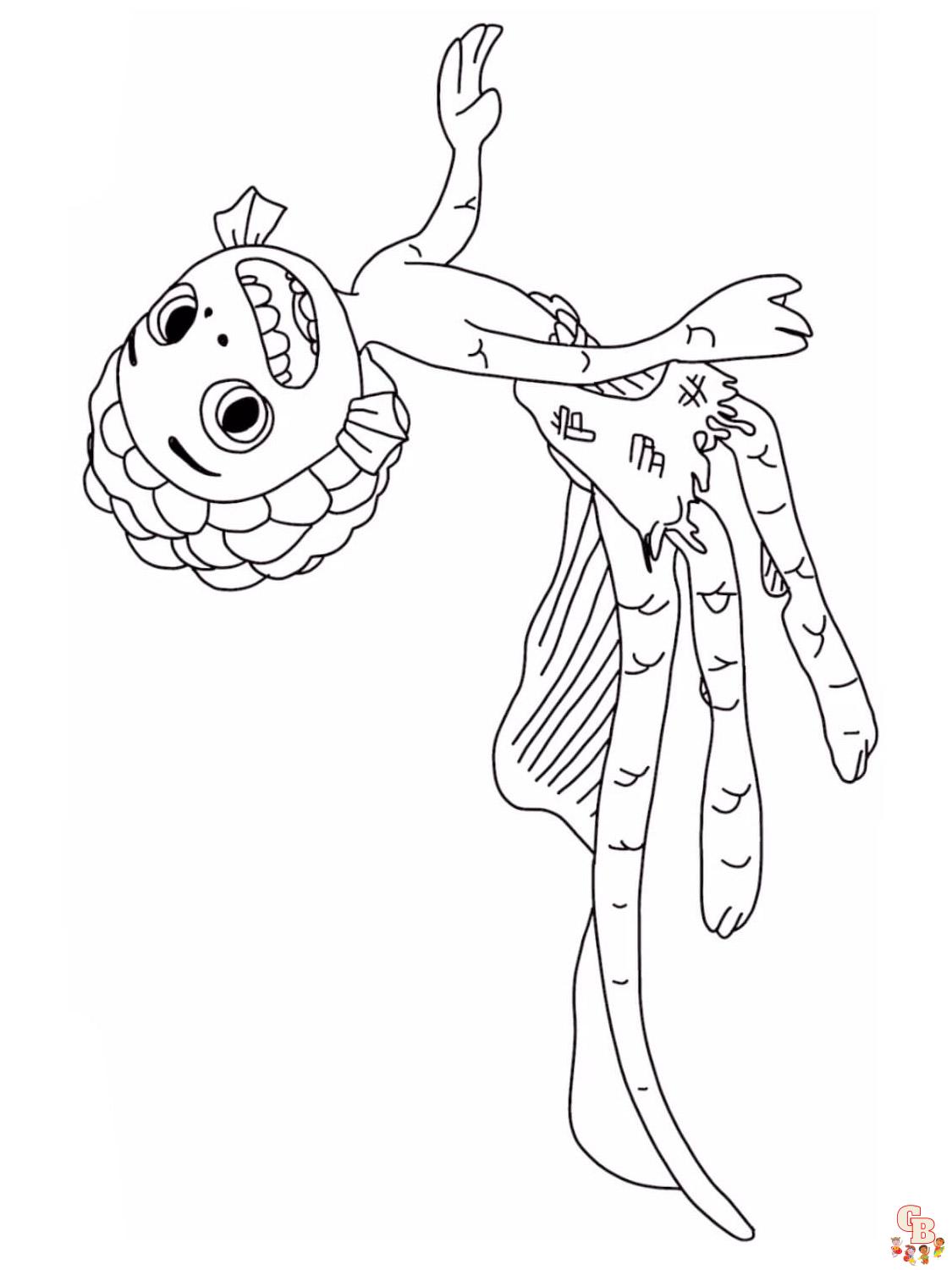 Luca Coloring Pages 9