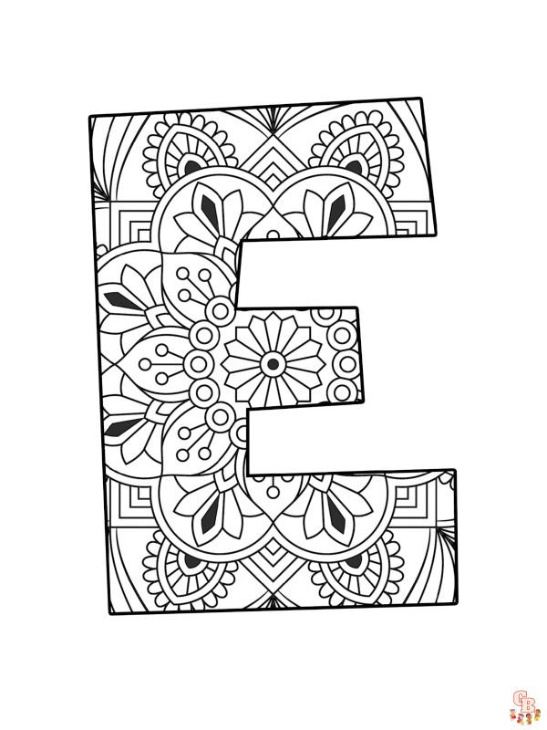 letter e 6
