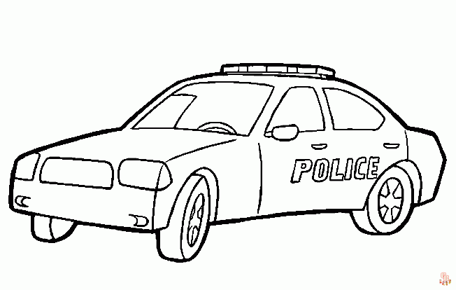 Politie Kleurplaat 1 1