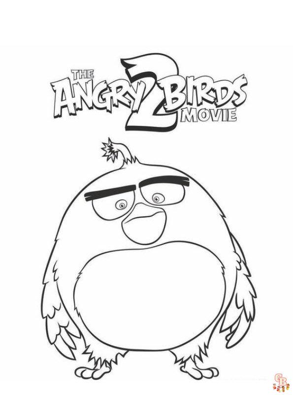 The Angry Birds Movie 2 kleurplaten 1