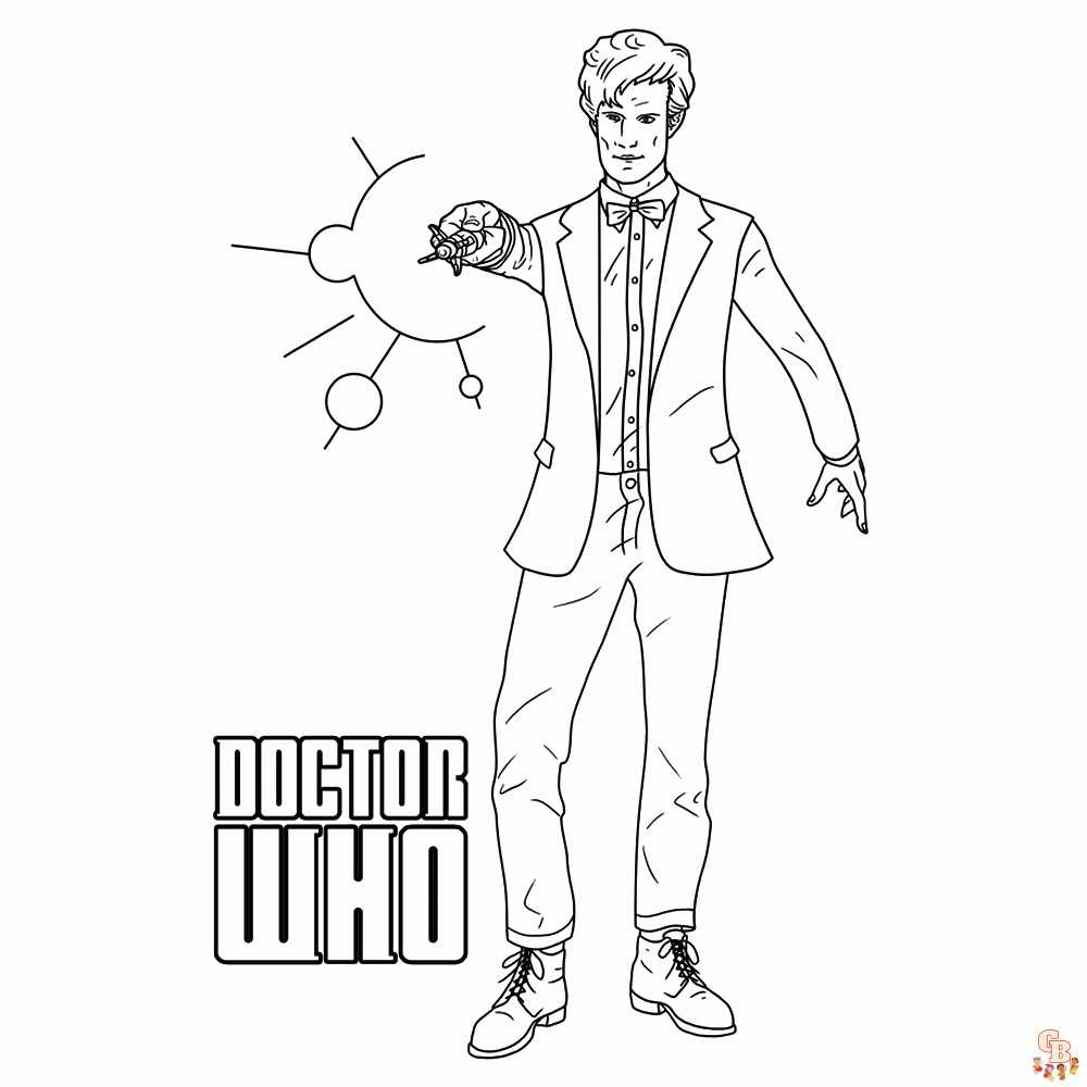 Doctor Who Kleurplaten 20