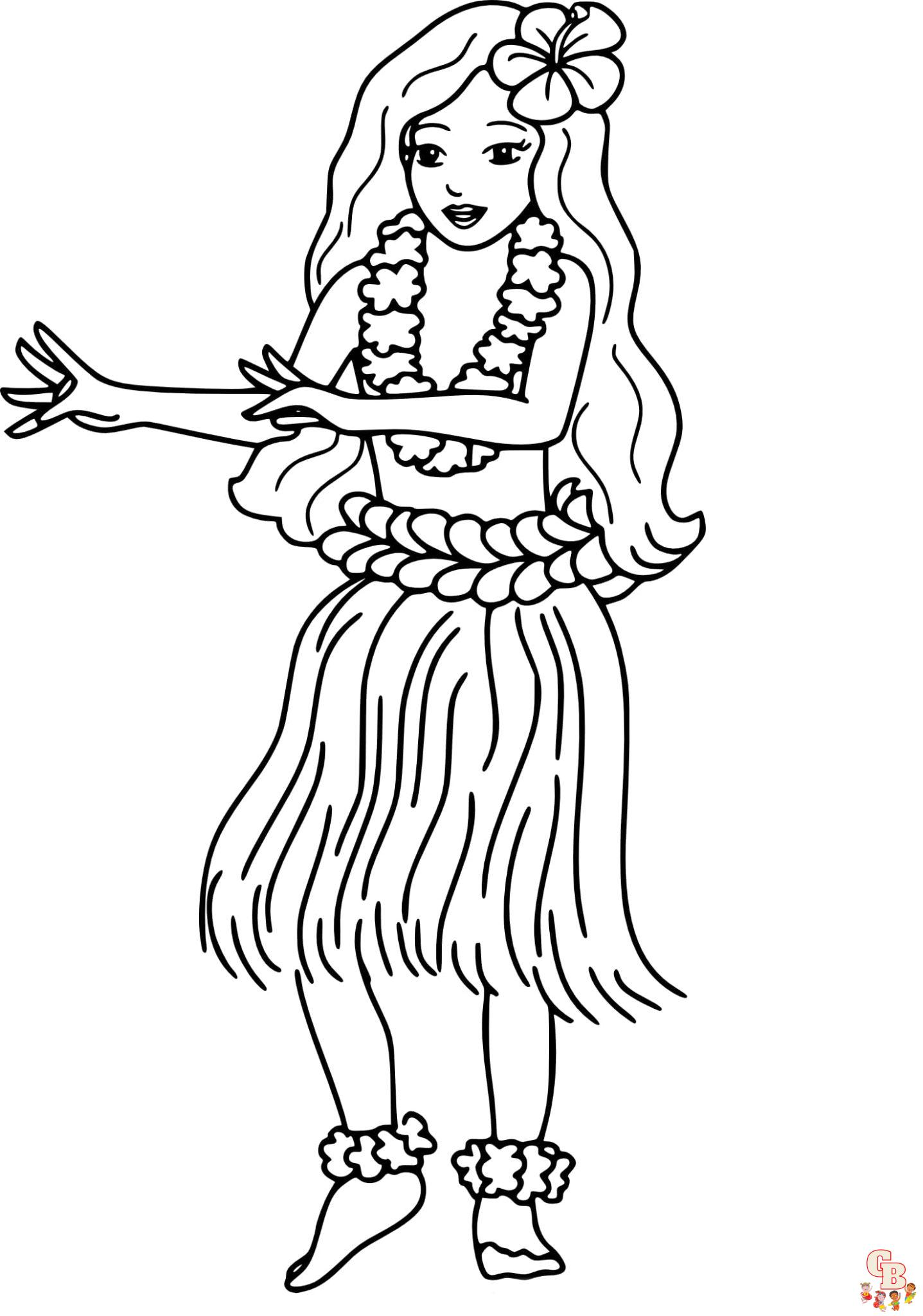 easy hawaii coloring pages 1437x2048 1